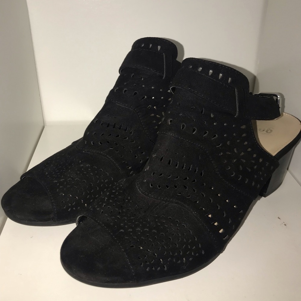 🦋Black heeled platform
